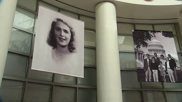 Barbara Bush honored at George Bush Presidential Library