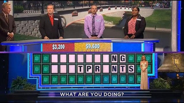 'Wheel of Fortune' contestant gives weird letters, reasons unknown