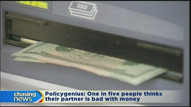 Survey: 1 in 5 thinks partner is bad with money