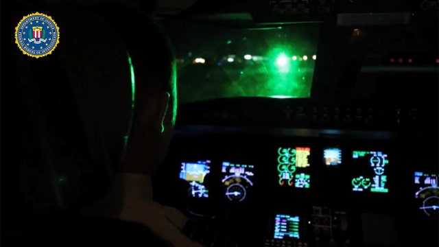 Laser targeted JetBlue flight landing at Newark Airport