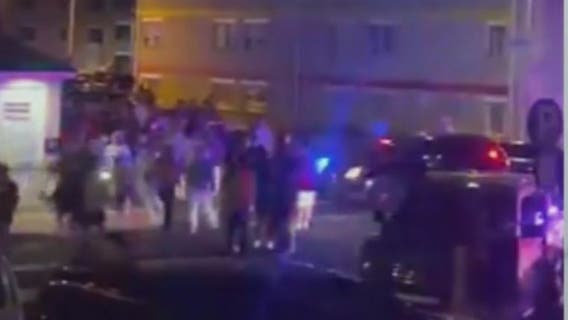 Police break up massive crowd outside former MTV Jersey Shore house