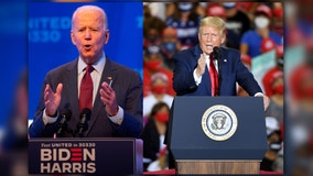 Biden, Trump go at it — from a distance — in competing town halls