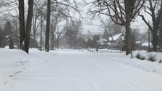 New Jersey snowfall totals
