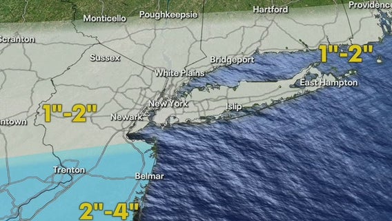 More snow hits New York City region