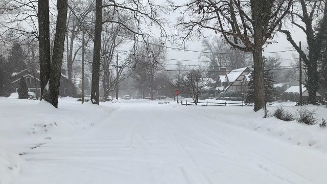 New Jersey snowfall totals