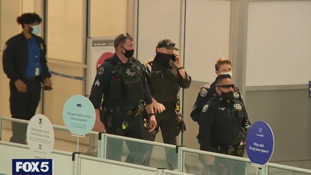 Newark Airport briefly evacuated when traveler set off alarm