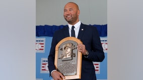 Derek Jeter Hall of Fame enshrinement: 'I wanted to make all you behind me proud'