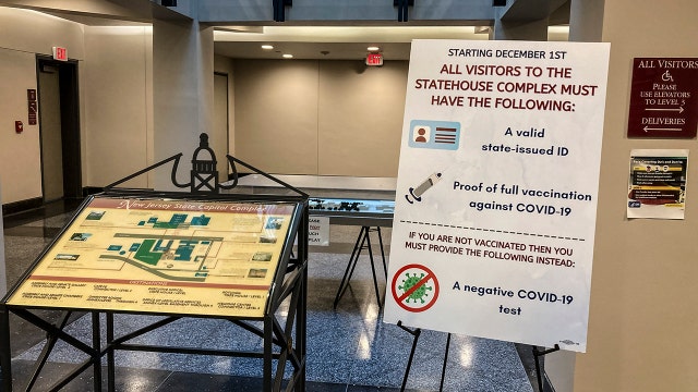 Cops at New Jersey capitol boost COVID rule enforcement