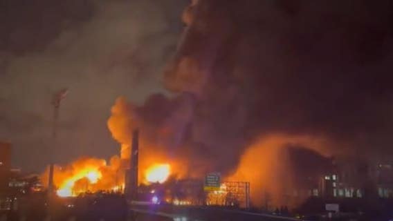 NJ chemical plant fire under control, 'catastrophe' averted