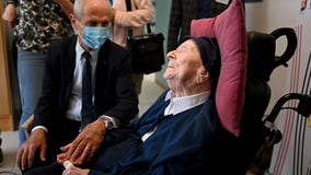 World's oldest person confirmed as French nun, 118, who loves chocolate and wine