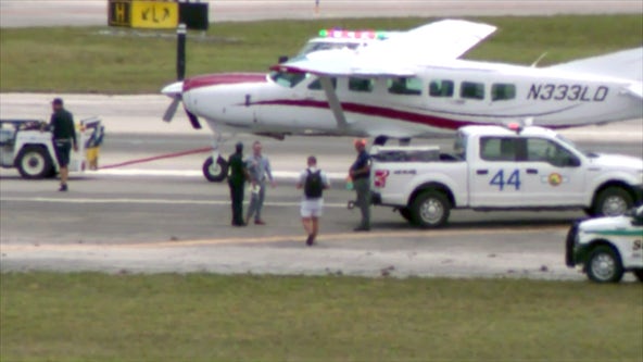 Passenger with no experience lands small plane in Florida after pilot has medical emergency