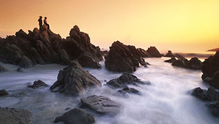 Rocks, Puerto Escondido, State of Oaxaca