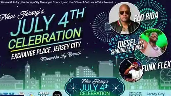 Flo Rida, Shaquille 'Disesel' O'Neal, Funk Flex to perform at Jersey City 4th of July celebration