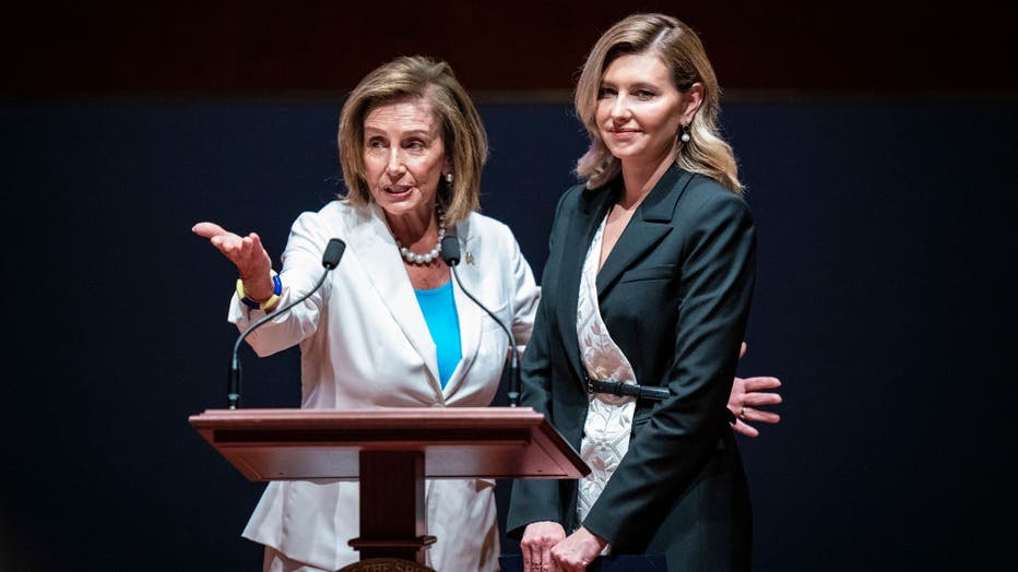 Ukrainian First Lady Olena Zelenska Addresses The United States Congress