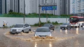 Record-breaking rainfall, flooding leaves at least 9 dead in Seoul, South Korea