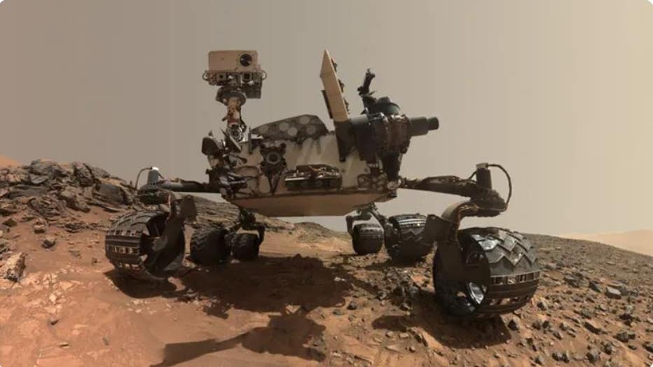 Curiosity is the largest rover ever sent to Mars.