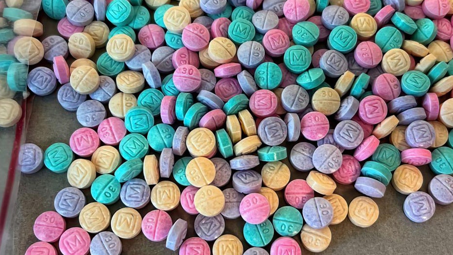 Rainbow pills