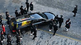 Queen Elizabeth II's hearse was customized for her