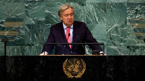 UN chief warns world is 'paralyzed,' equity slipping away at General Assembly