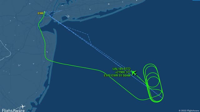 United Airlines flight forced to make emergency landing in Newark