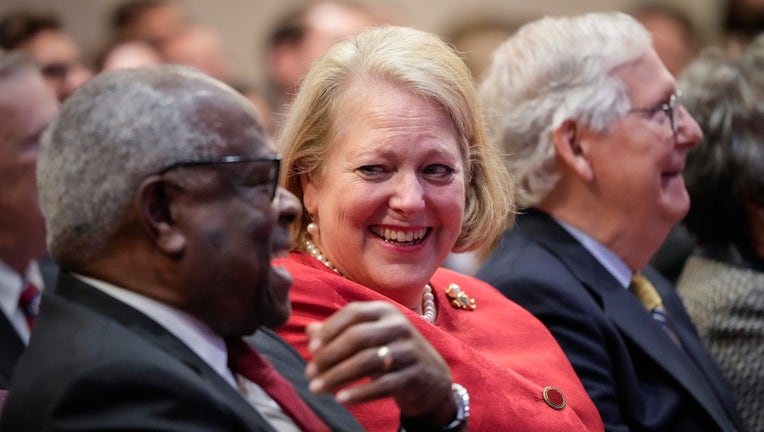588b74fa-Justice Thomas Attends Forum On His 30 Year Supreme Court Legacy