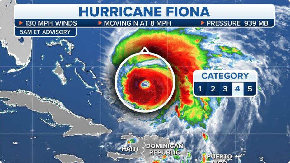where is hurricane fiona