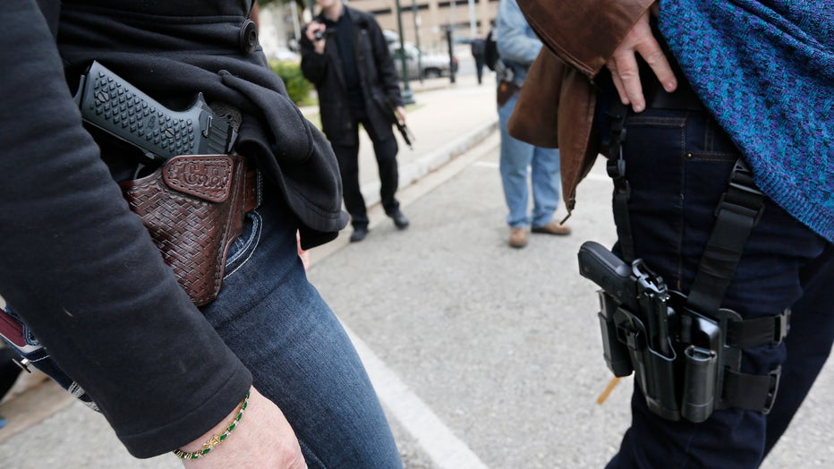 5df182c2-Open carry gun rally in Austin, Texas.