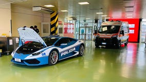 Italian police use Lamborghini to race kidneys to transplant recipients