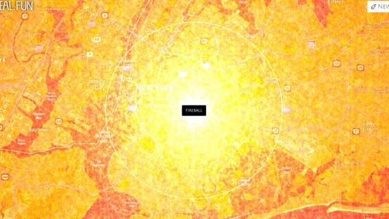 This interactive map tells you everything you didn’t want to know about an asteroid hitting Earth