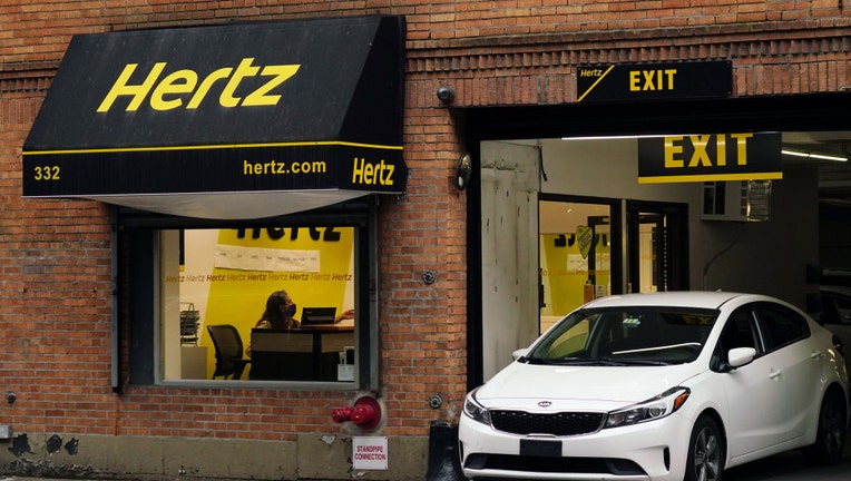 Hertz rental car