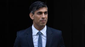 UK Prime Minister Rishi Sunak apologizes after fined by police for not wearing seat belt