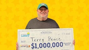 Couple wins $1M after misplacing lottery ticket in wife's purse