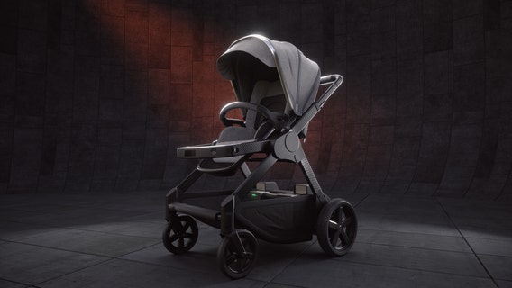 This $3K self-driving stroller will turn your baby into a James Bond villain