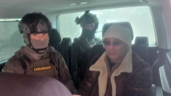 Italy's No. 1 wanted Mafia boss arrested after 30 years on the run