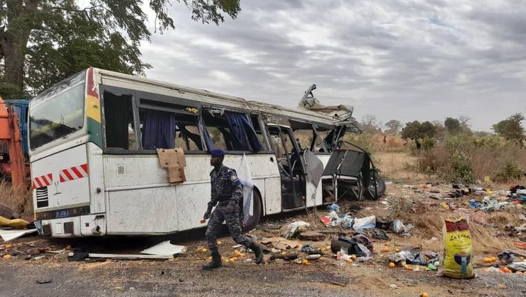 Bus collision in Senegal kills 38