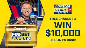 Cash in on Clint Bowyer's $10K FOX Bet Super 6 Fontana NASCAR contest