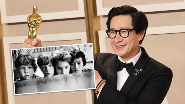Ke Huy Quan gets Oscar congrats from ‘Goonies’ co-stars after win