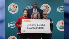 Florida mom wins $2 million lottery prize after taking out life savings to help daughter battling cancer