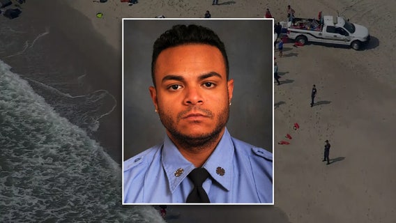 FDNY firefighter drowns at Jersey Shore beach