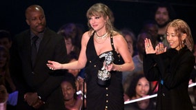 Taylor Swift's 'Anti-Hero' tops MTV VMAs in show dominated by hip-hop, K-pop, Latin jams