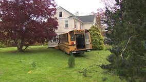 School bus crashes into Howell, New Jersey house