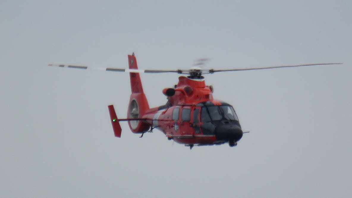 US Coast Guard helicopter crashes in Sitka, Alaska