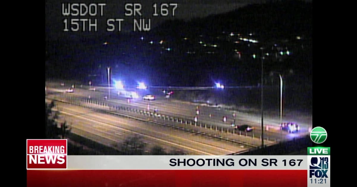 Shooting reported on SR 167 in Auburn | FOX 13 Seattle