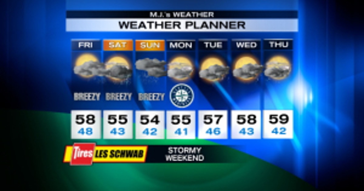 Very wet and breezy through the weekend | FOX 13 Seattle
