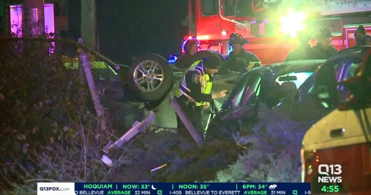 One man dead after police chase on Lake City Way in Seattle | FOX 13 ...