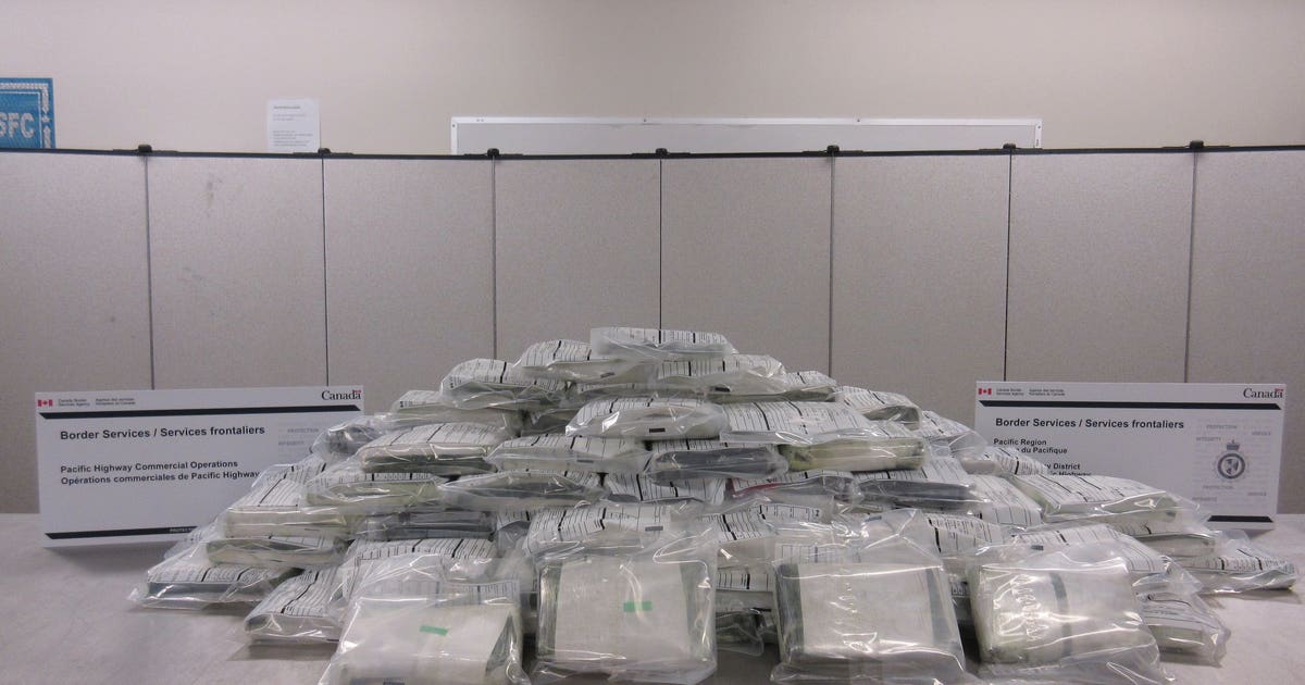 About 237 pounds of suspected cocaine seized in truck entering Canada ...