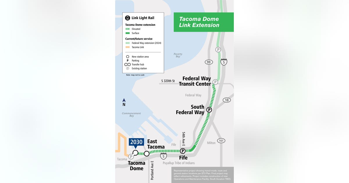 Sound Transit seeks public input on where to put new light rail from ...