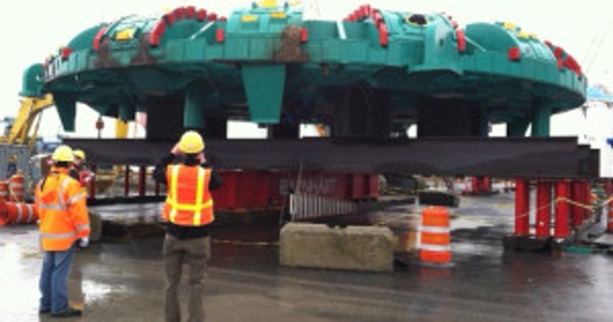 SR 99 tunneling machine, Bertha, unveiled | FOX 13 Seattle