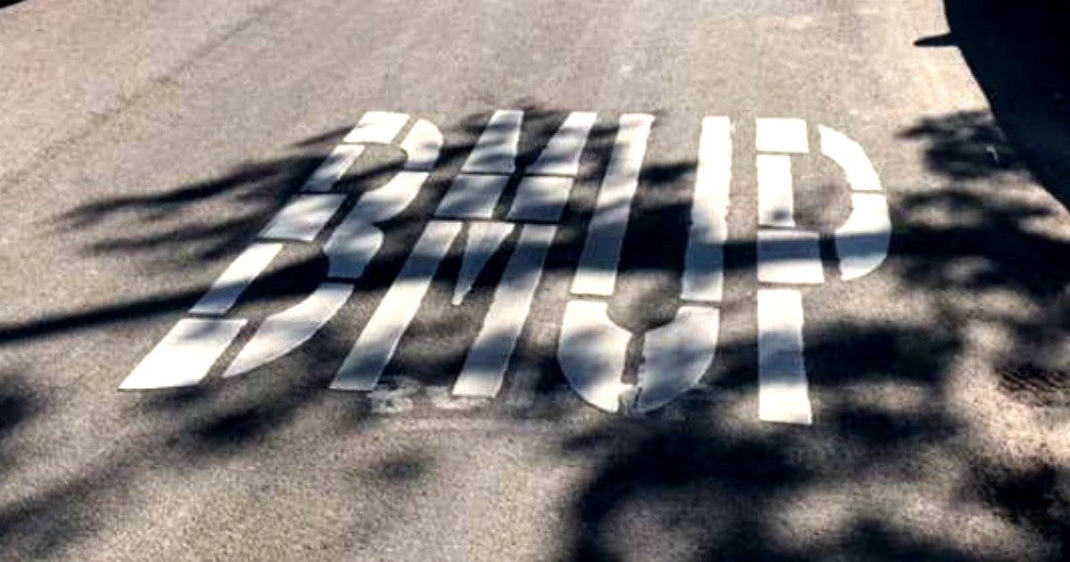 'B-M-U-P' road sign draws laughs, irritates neighbors | FOX 13 Seattle