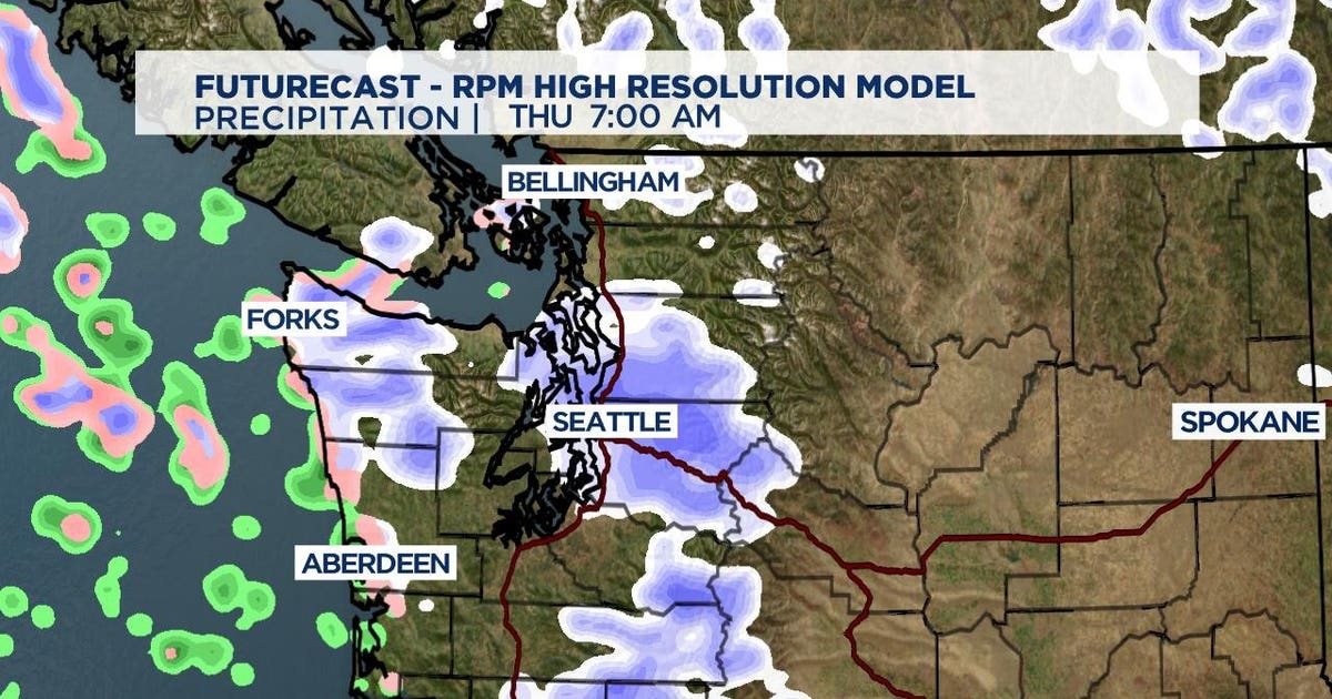 Lowland snow chances continue into the weekend | FOX 13 Seattle